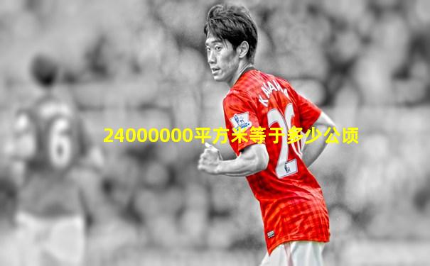 24000000平方米等于多少公顷