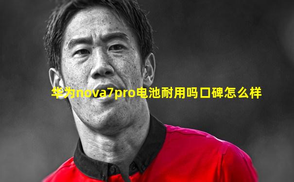 华为nova7pro电池耐用吗口碑怎么样