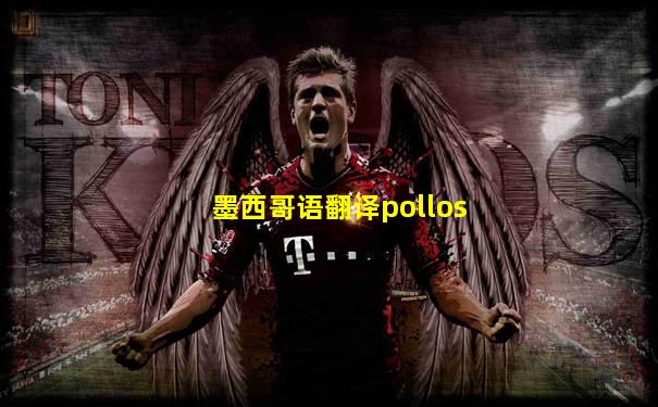 墨西哥语翻译pollos