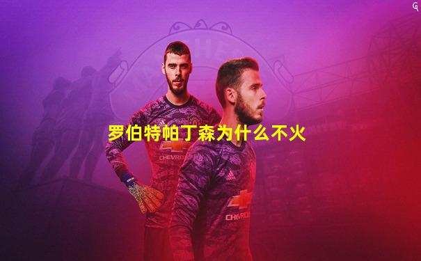 罗伯特帕丁森为什么不火
